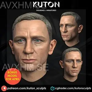 KUTON - Daniel Craig Head