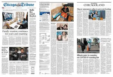 Chicago Tribune – August 15, 2020