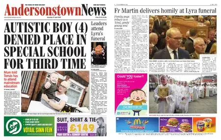 Andersonstown News – April 27, 2019