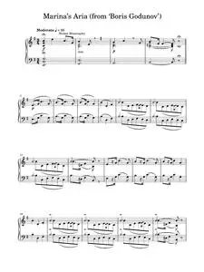 Marina's Aria From 'Boris Godunov' - Modest Mussorgsky (Piano Solo)