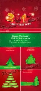Creative Christmas Backgrounds Vector