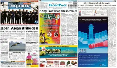 Philippine Daily Inquirer – December 15, 2013