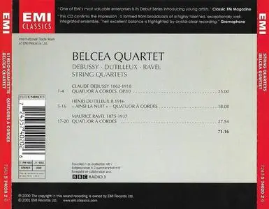 Belcea Quartet - Debussy, Dutilleux, Ravel: String Quartets (2001)
