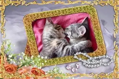 Gold Frame for Photoshop