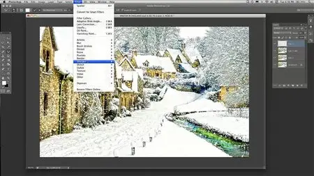 Photoshop Landscape Painting, Four Season: Winter with Fay Sirkis