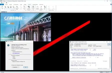 CSI Bridge version 21.1.0