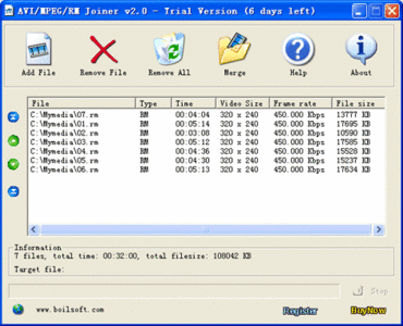 Boilsoft Video Joiner 5.24