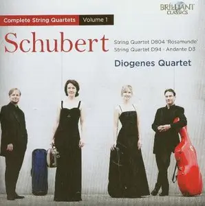 Schubert - Complete String Quartets Vol.1 (Diogenes Quartet) (2012)