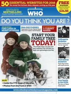 Who Do You Think You Are? - January 2016