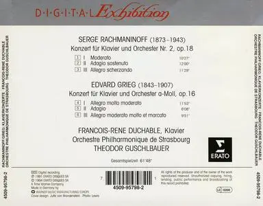 François-René Duchable, Theodor Guschlbauer - Rachmaninov, Grieg: Piano Concertos (1994)