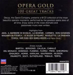 V.A. - Opera Gold: 100 Great Tracks From Decca The Opera Company (6CDs, 2016)