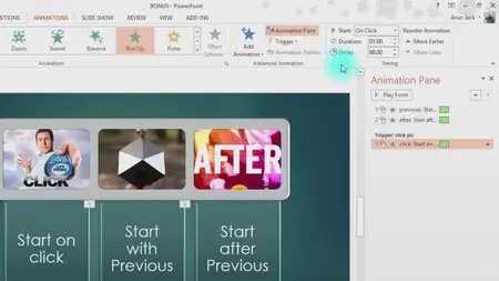 PowerPoint: Animation & 3D Design in PowerPoint Presentation (2015)