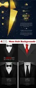 Vectors - Mens Suit Backgrounds