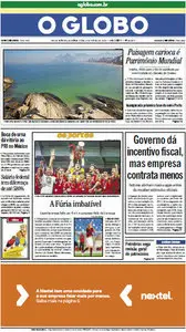 Jornal O Globo - 2 de julho de 2012 - Segunda