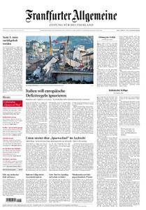 Frankfurter Allgemeine Zeitung F.A.Z. mit Rhein-Main Zeitung - 16. August 2018