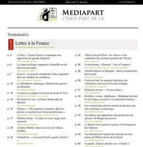 Mediapart Du 21 Janvier 2015