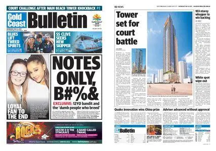 The Gold Coast Bulletin – May 24, 2017