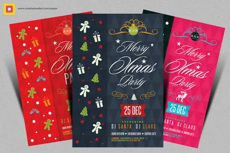 CreativeMarket - Christmas Flyer / Xmas Flyer