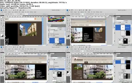 Video2Brain: Adobe Photoshop para Diseño Web II - Web de una Inmobiliaria