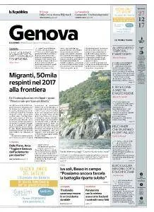 la Repubblica Genova - 27 Dicembre 2017