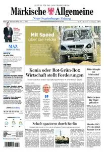 Neue Oranienburger Zeitung - 16. September 2019