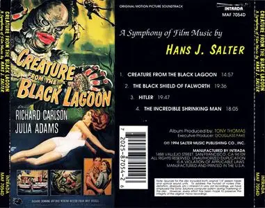 Hans J. Salter - Creature From The Black Lagoon: A Symphony Of Film Music By... (1994) {Intrada}