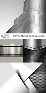 Vectors - Silver Metal Backgrounds