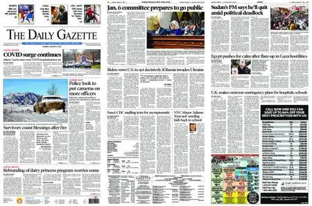 The Daily Gazette – January 03, 2022