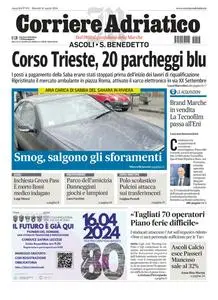 Corriere Adriatico Ascoli - 16 Aprile 2024