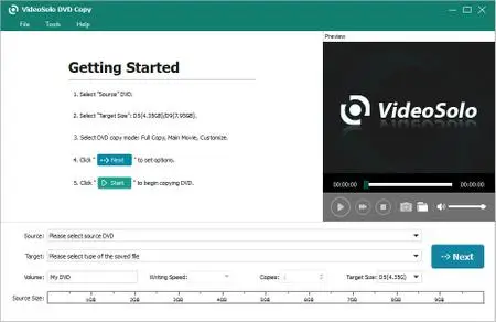 VideoSolo DVD Copy 1.0.28 Multilingual