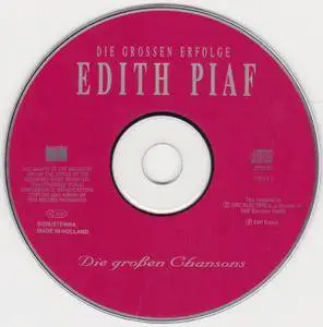 Edith Piaf - Die Grossen Erfolge - Die Grossen Chansons (1992)