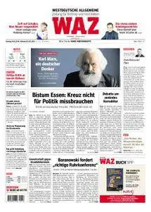 WAZ Westdeutsche Allgemeine Zeitung Bottrop - 01. Mai 2018