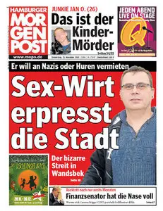 Hamburger Morgenpost vom 25 November 2010