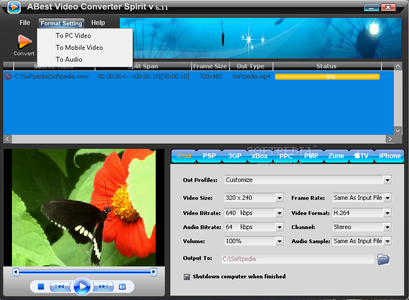 ABest Video Converter Spirit 6.25