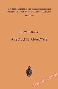 Absolute Analysis (Grundlehren der mathematischen Wissenschaften) (German Edition)