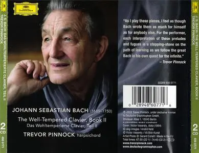 Trevor Pinnock - Johann Sebastian Bach: The Well-Tempered Clavier II (2022)