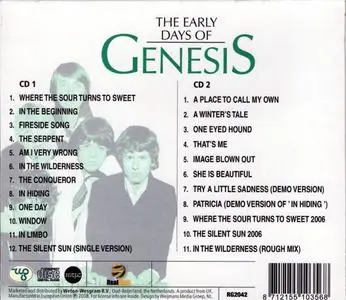Genesis - The Early Days Of... (2CD) (2008) {Real Gold}