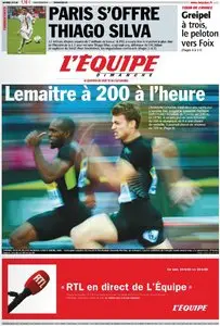 L'Equipe Edition du Dimanche 15 Juillet 2012