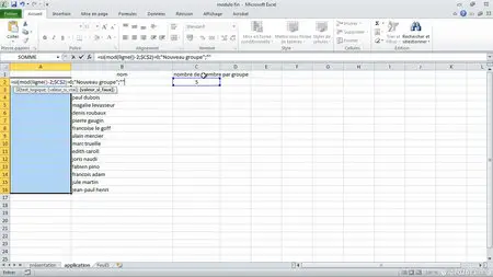 Excel 2010: Niveau perfectionnement [repost]
