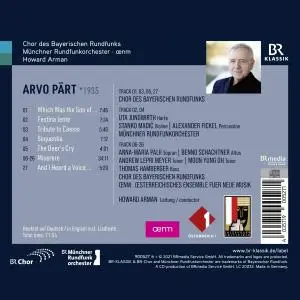 Howard Arman, Chor des Bayerischen Rundfunks - Arvo Pärt: Miserere (2021)