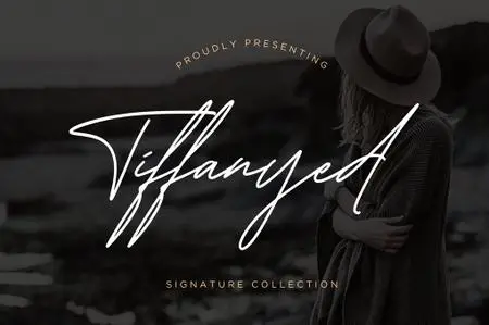 Tiffanyed Signature Collection Font