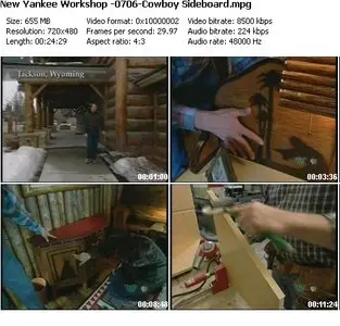 The New Yankee Workshop - Cowboy Sideboard 