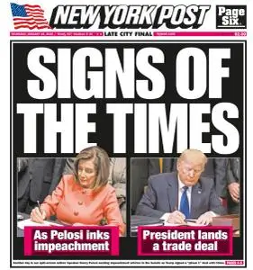 New York Post - January 16, 2020