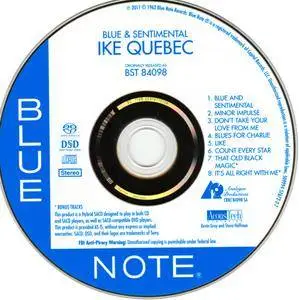 Ike Quebec - Blue & Sentimental (1961) [Analogue Productions, Remastered 2011]