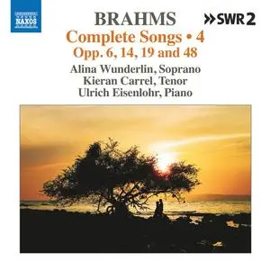 Alina Wunderlin - Brahms: Complete Songs, Vol. 4 (2023) [Official Digital Download]