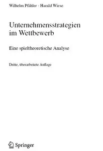 Unternehmensstrategien im Wettbewerb