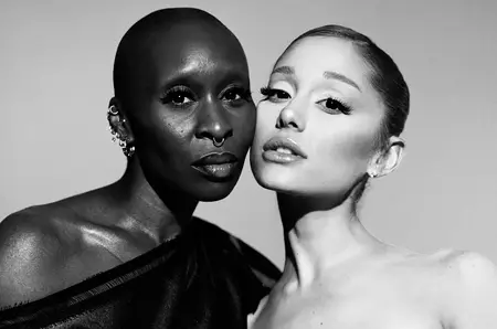 Ariana Grande and Cynthia Erivo by Dana Scruggs for The New York Times November 2024