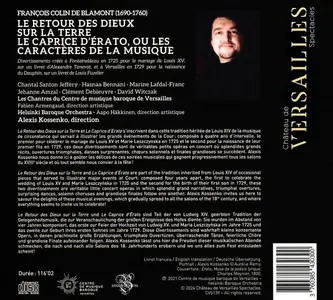 Alexis Kossenko, Helsinki Baroque Orchestra - Colin de Blamont: Le Retour des Dieux sur la terre & Le Caprice d'Érato (2024)