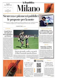 la Repubblica Milano - 4 Novembre 2024