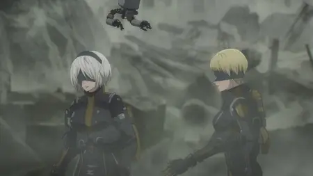 NieR Automata Ver1 1a Part 2 - 01 Dual Audio 10bit BD1080p x265